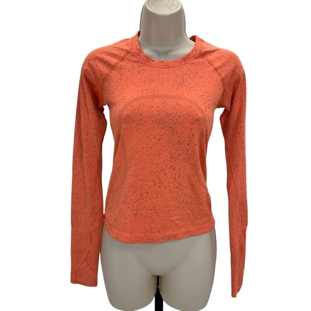 Lululemon Swiftly 2.0 Top Size 4 Orange